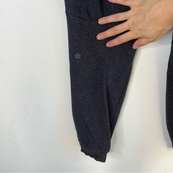 Lululemon At Ease Jogger Heathered Black Men's Gray Jogger Pants size Small - Picture 12 of 12